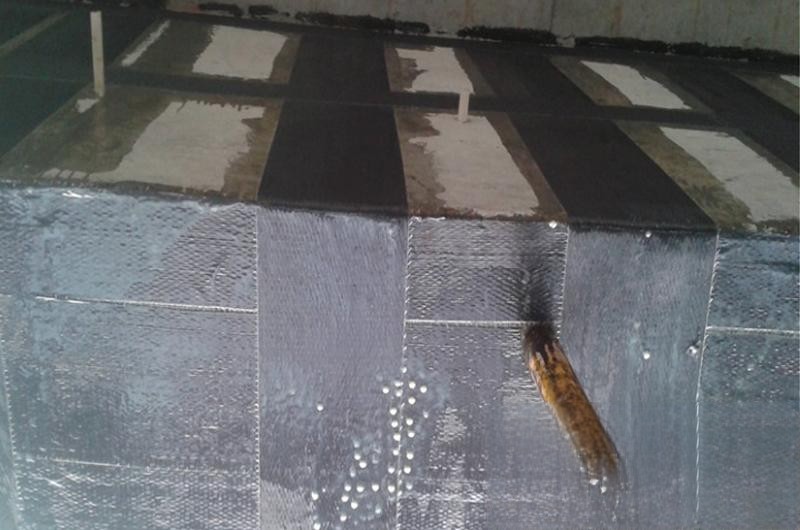 南皮楼板使用碳纤维加固